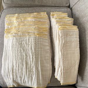 Cloth-eez Prefold Diapers - Organic Unbleached (Small)